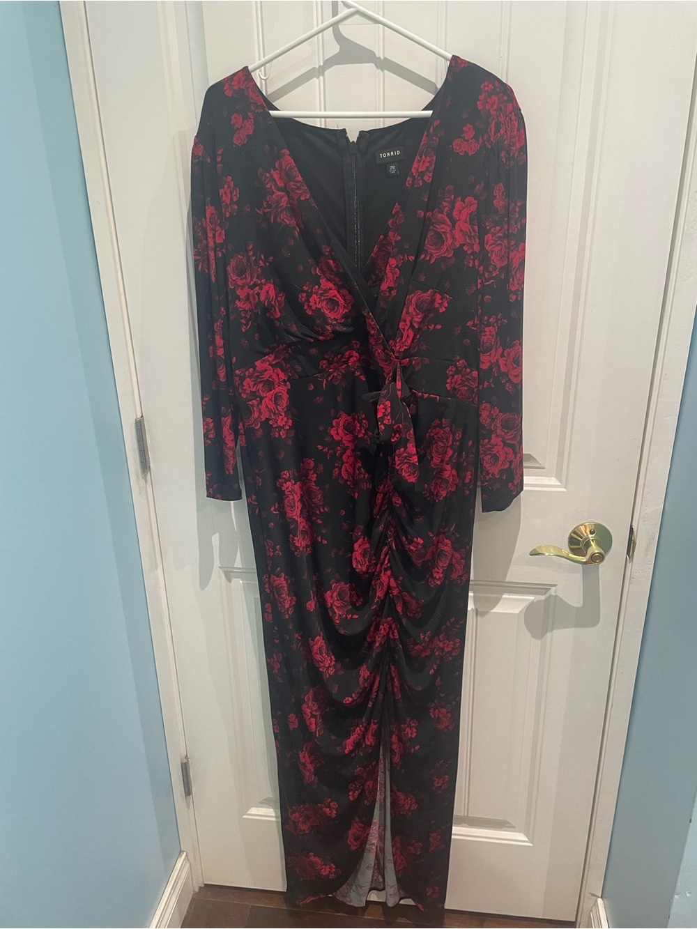Torrid Ruched maxi dress